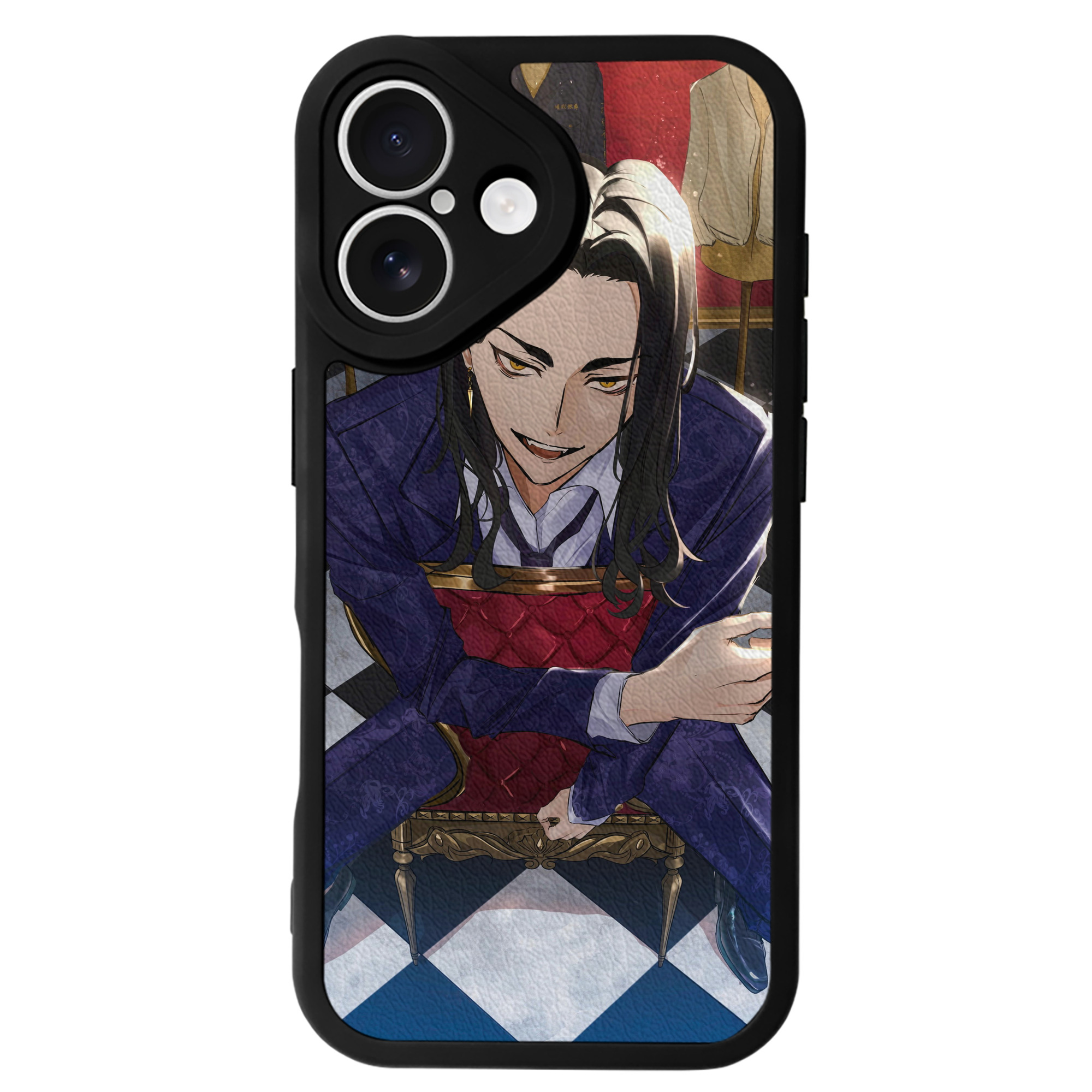 （画像用） 東京リベンジャーズ Tokyo Revengers 【iPhone 16シリーズ対応】シリコンスマホケース（レザー調） 材質：シリコン